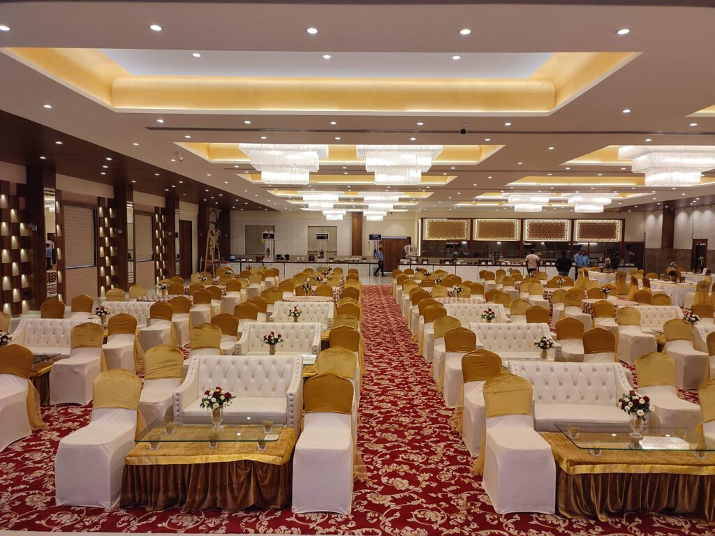 Good Space In Banquet Hall