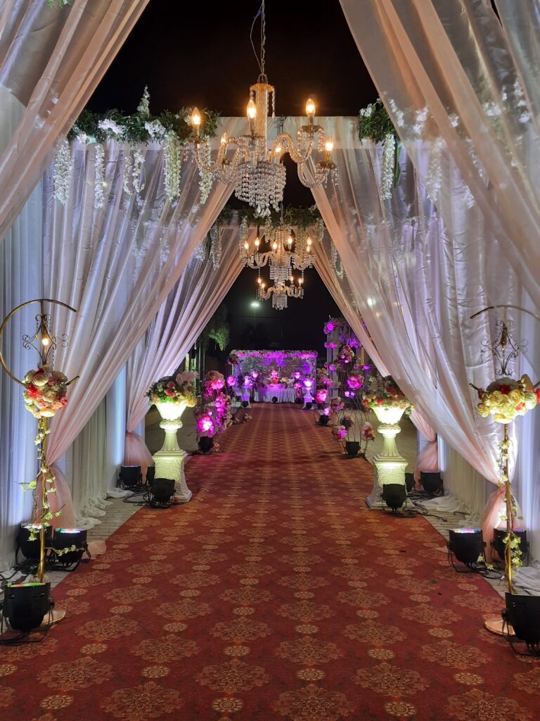 Perfect Setting in banquet hall