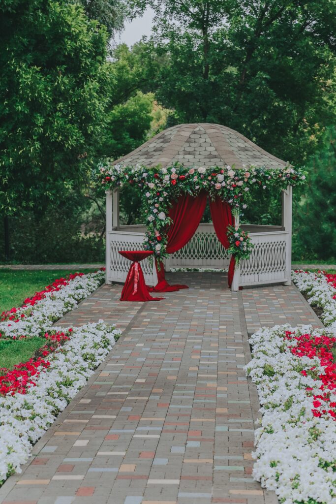 The Perfect Ceremony Backdrop