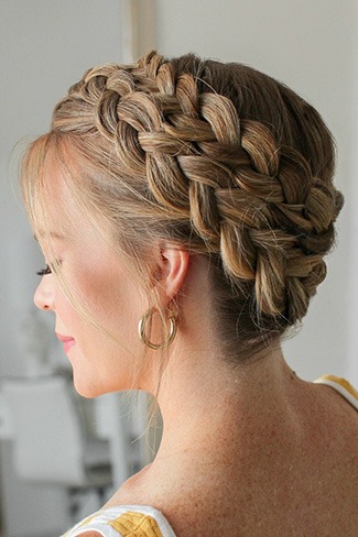 Double Dutch Braid Crown